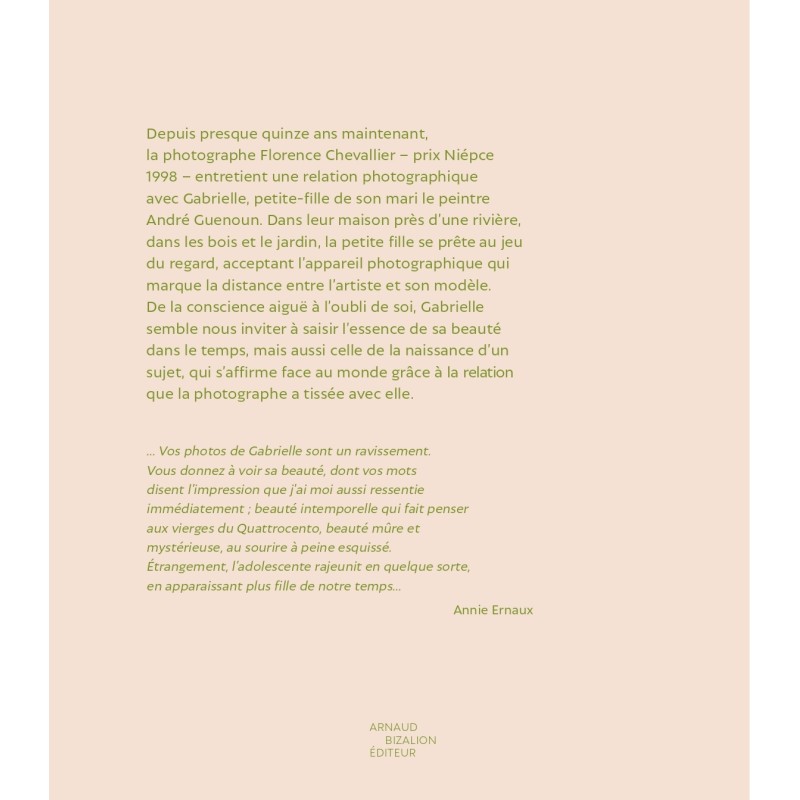 En herbe, Florence Chevallier