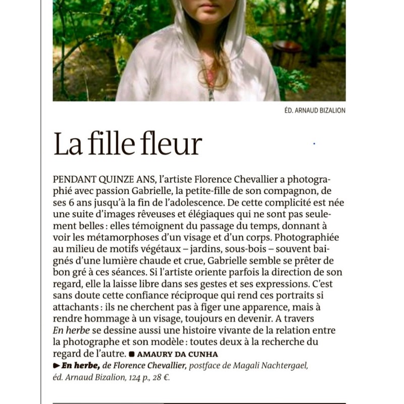 En herbe, Florence Chevallier